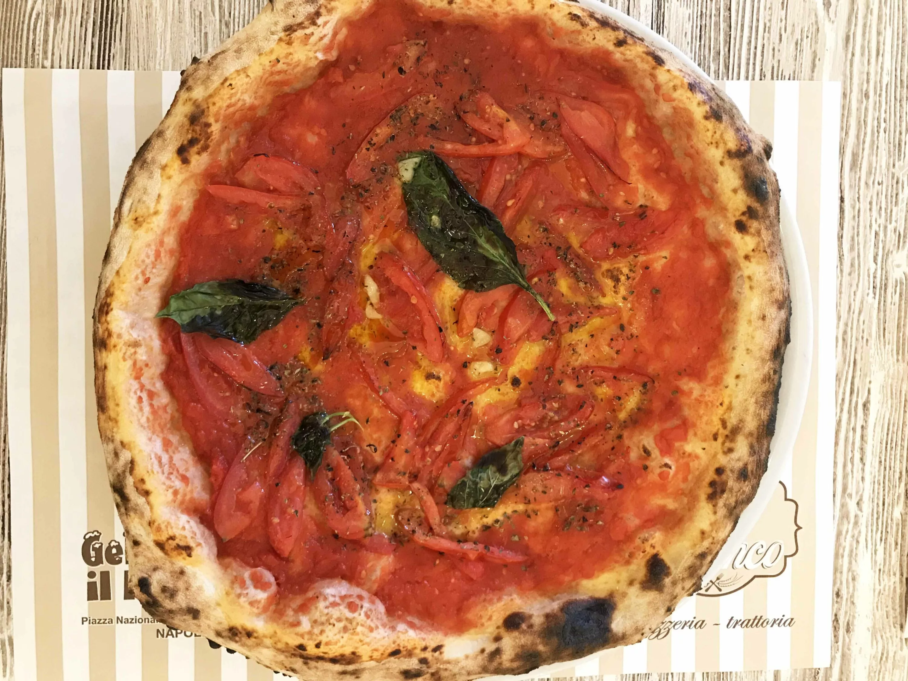 Pizza Oro Bianco Napoli