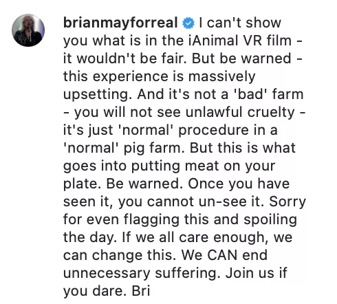 Brian May carne 