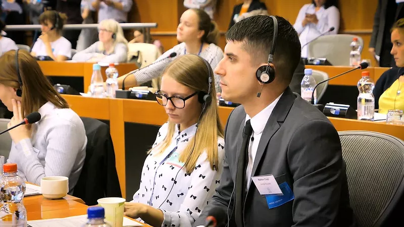 Matteo al parlamento europeo