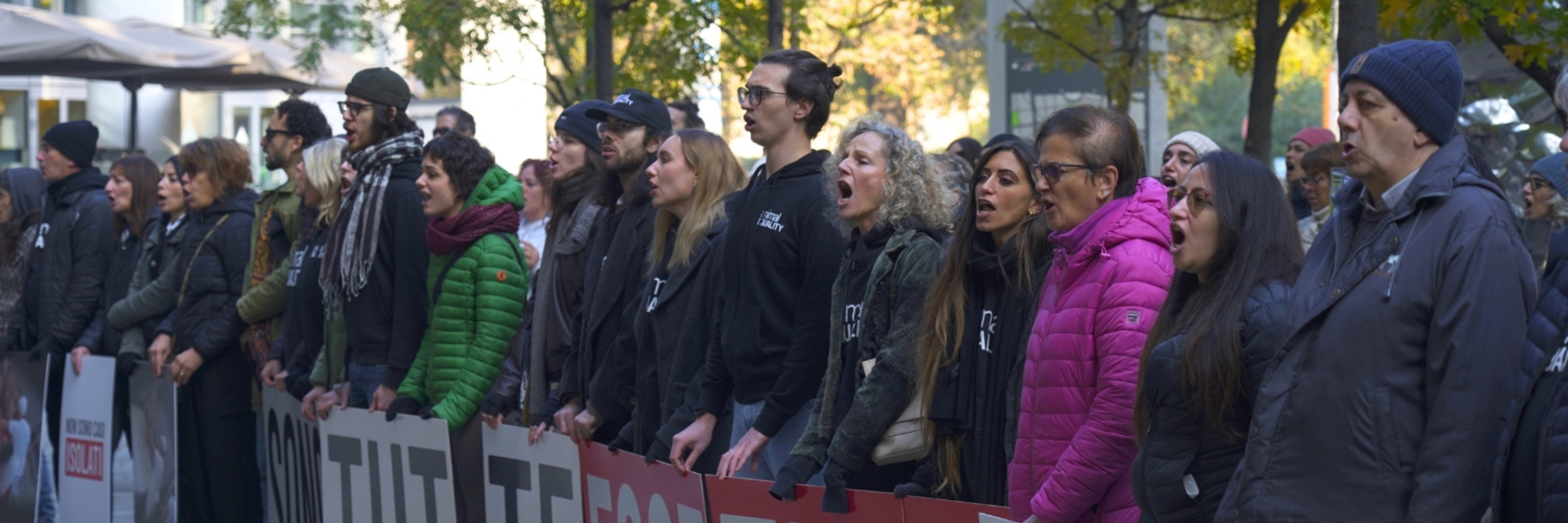 protesta milano animalisti macelli