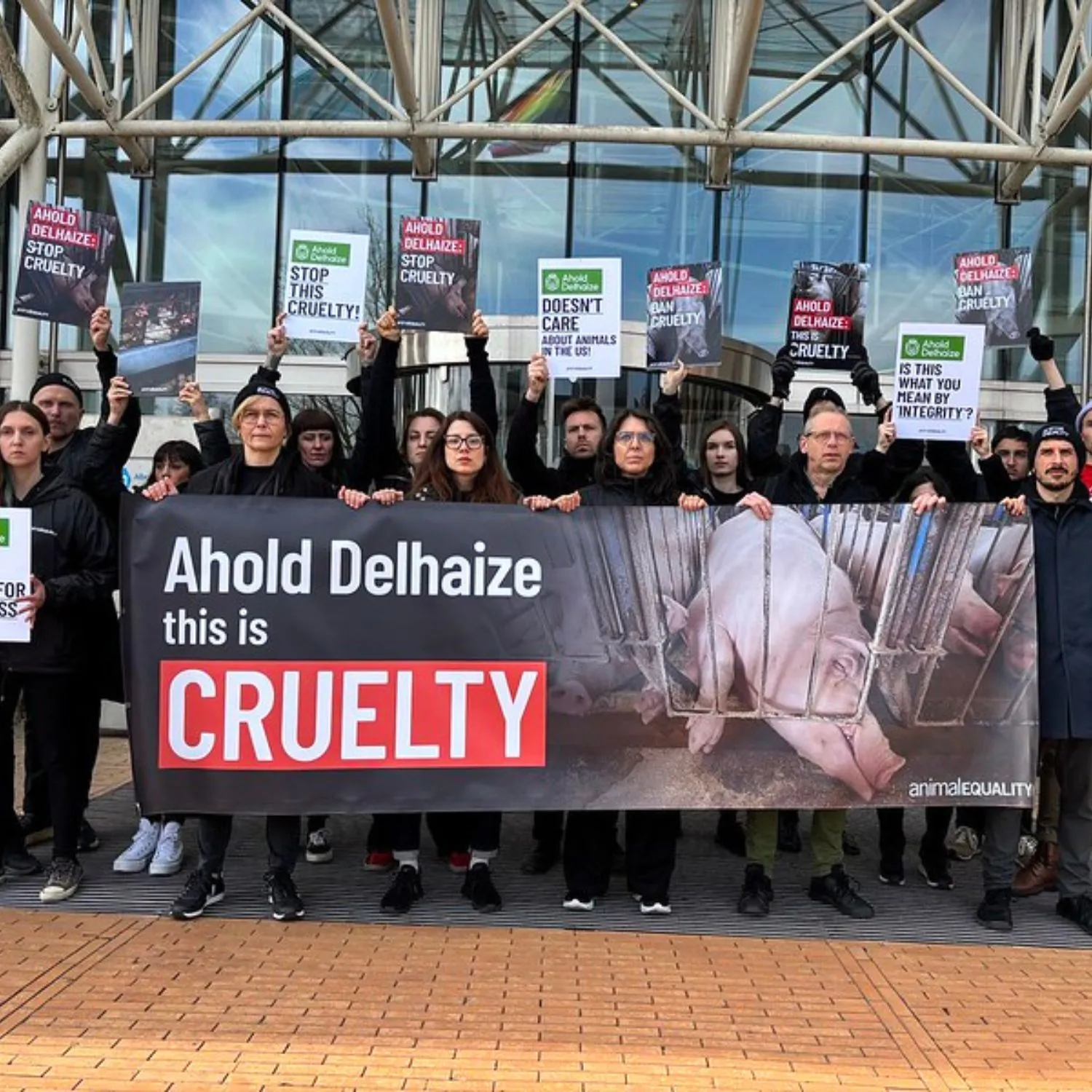protesta ahold delhaize