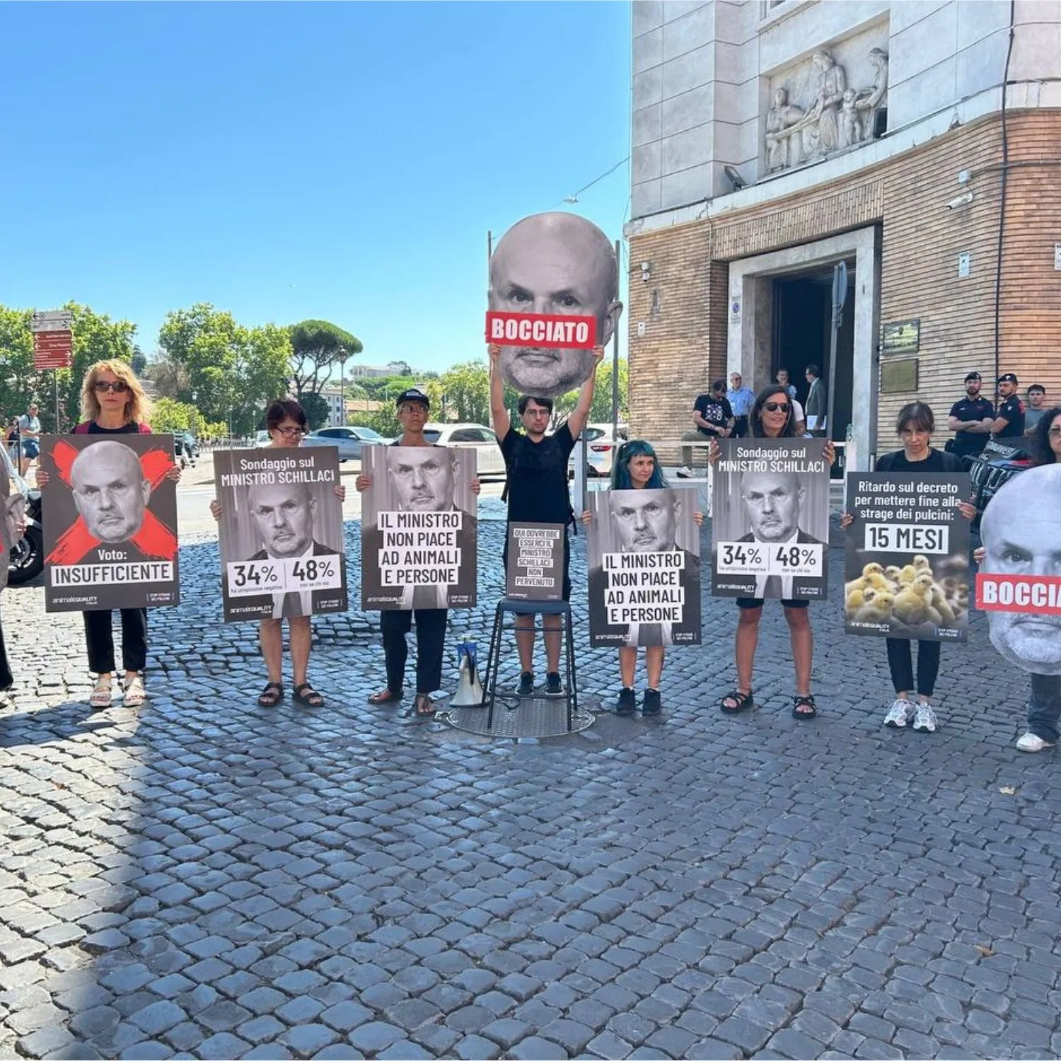 Ministro della Salute Schillaci: BOCCIATO da animali e cittadini!