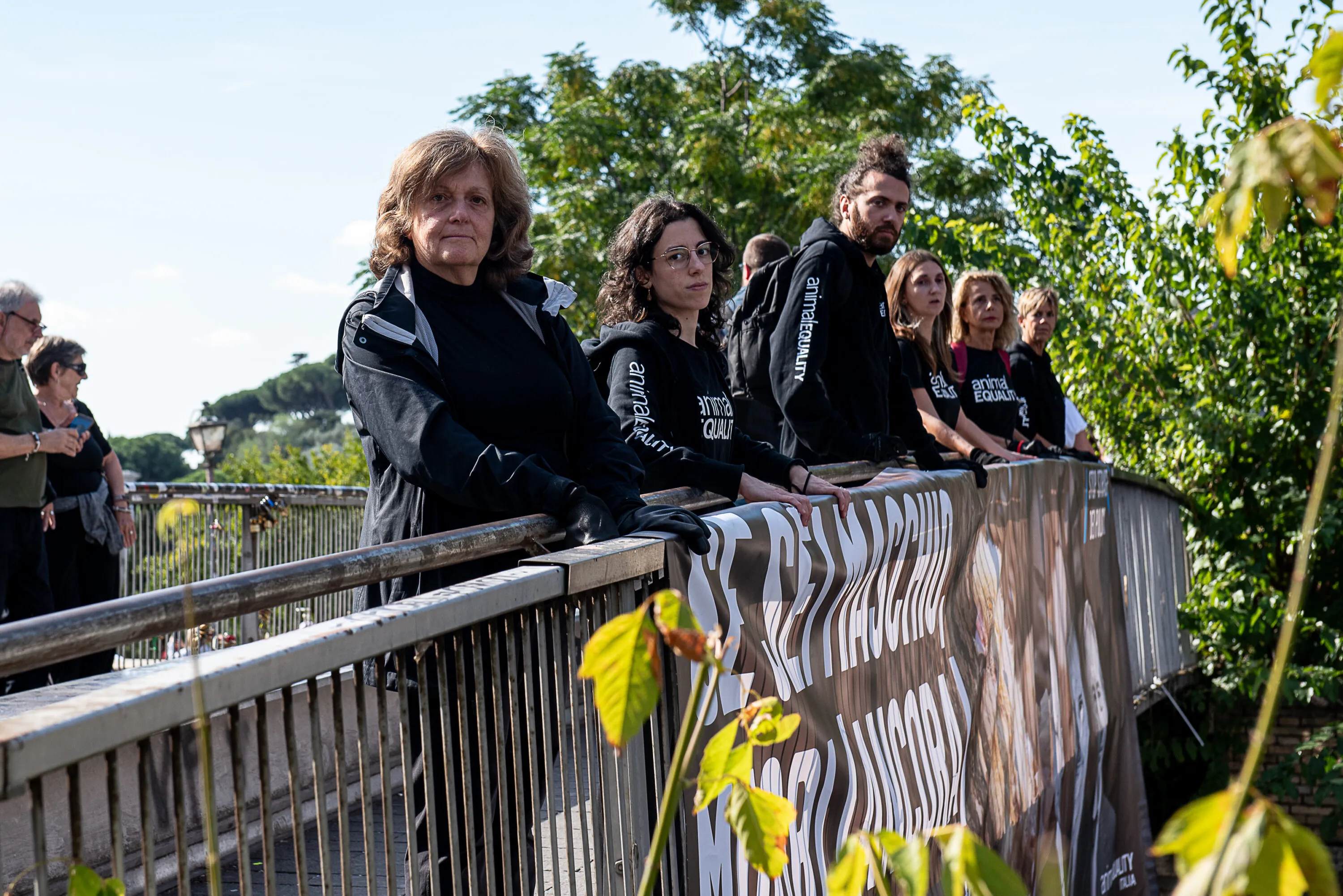 Giornata mondiale delle uova: la nostra azione a Roma per i pulcini maschi 5