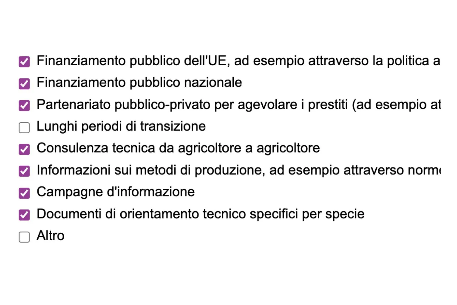 Manda la tua opinione all'UE 9