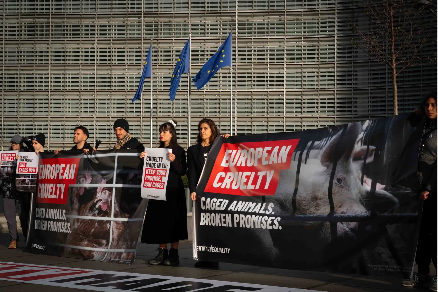 protesta commissione europea